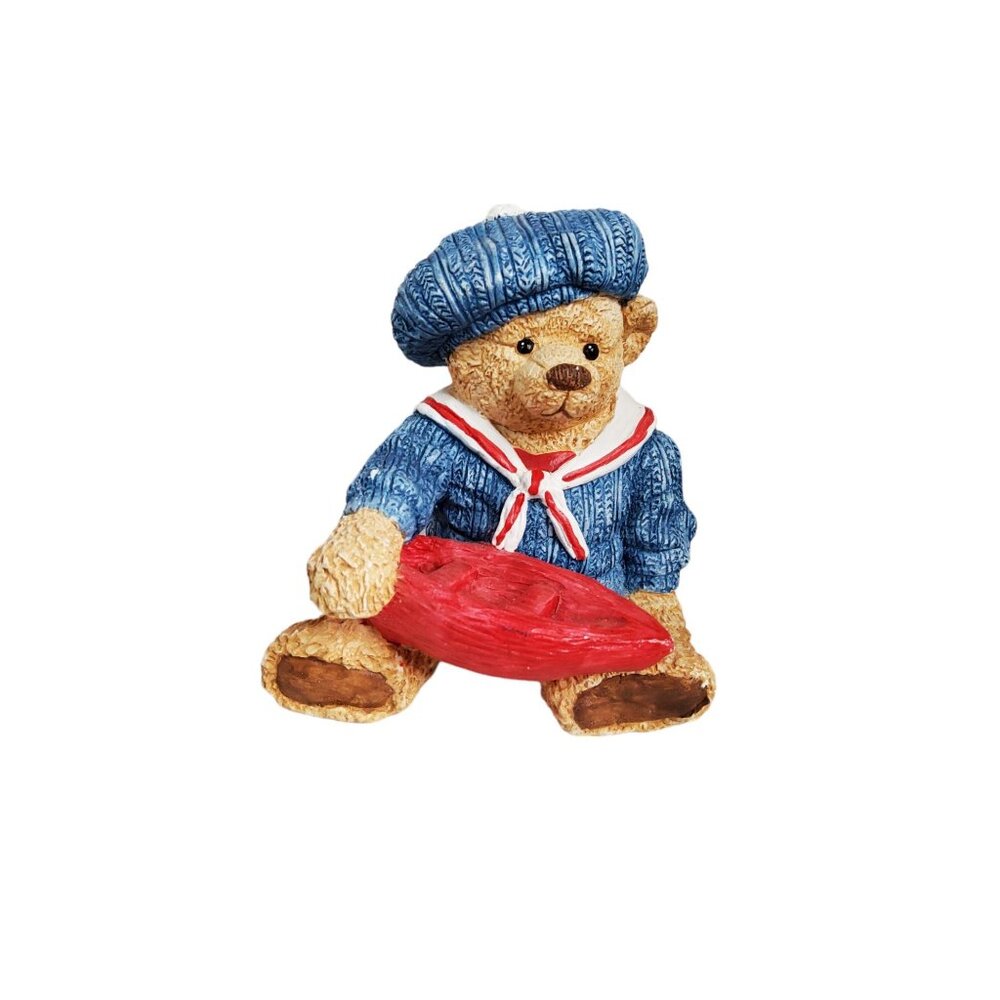 Vintage 1994 Cuddl’somes By Cast Art "First Mate, Come Sail Away with Me" Bear F
